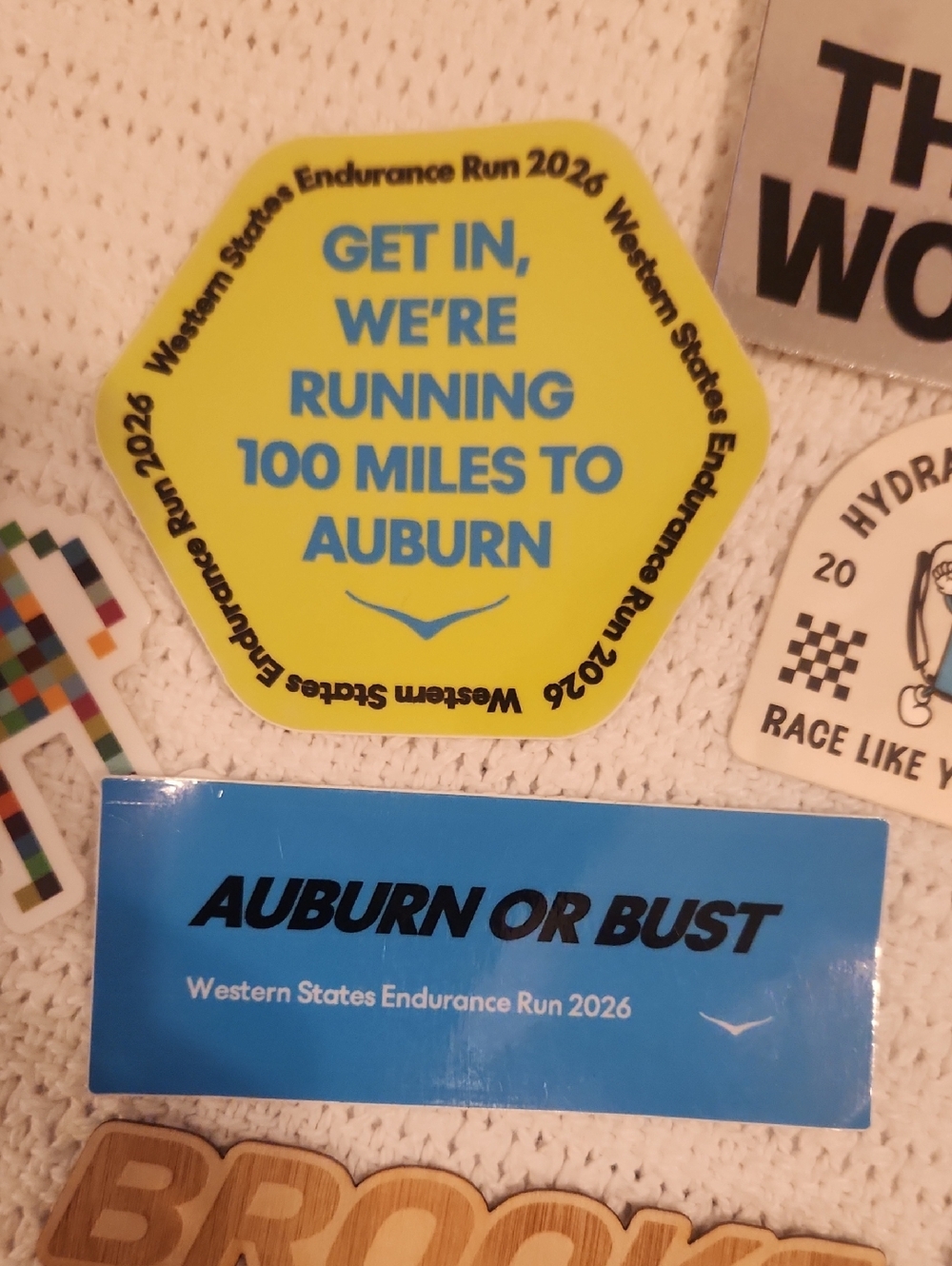WSER Assorted STICKERS